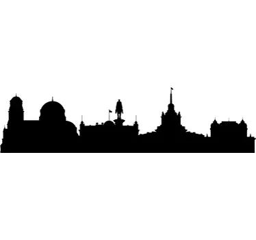 Naklejka na ścianę miejsca Sofia - TenStickers