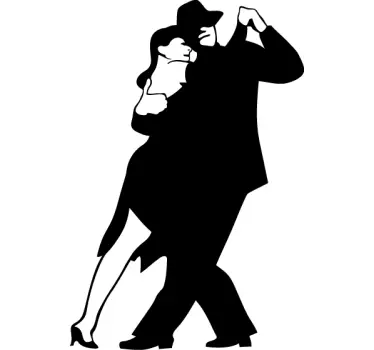 Naklejka na ścianę tango - TenStickers