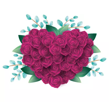 Naklejka na ścianę tulipany - TenStickers