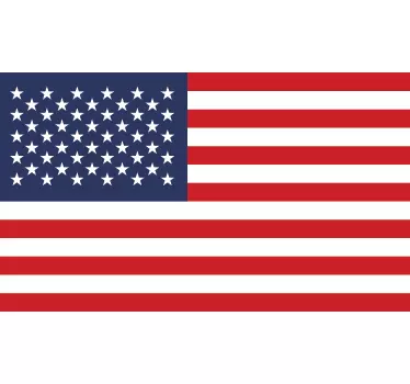 Naklejka na ścianę USA - TenStickers