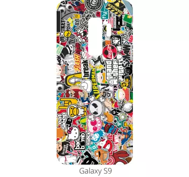 Naklejka na telefon Samsung urban Moc naklejek - TenStickers