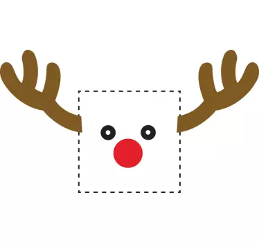 Naklejka na włącznik jeleń - TenStickers