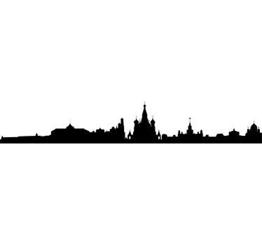 Naklejka panorama Moskwa - TenStickers