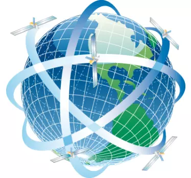 Naklejka satelity ziemskie - TenStickers