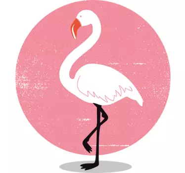 Naklejka Ścienna Flaming w słońcu - TenStickers
