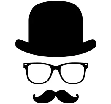 Naklejka ścienna Gentleman - TenStickers