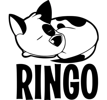Naklejka ścienna Jack Russell terrier - TenStickers
