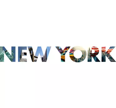 Naklejka ścienna New York - TenStickers