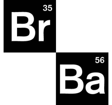Naklejka serial Breaking Bad - TenStickers