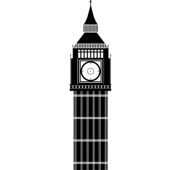 Naklejka na ścianę do domu Big Ben - TenStickers