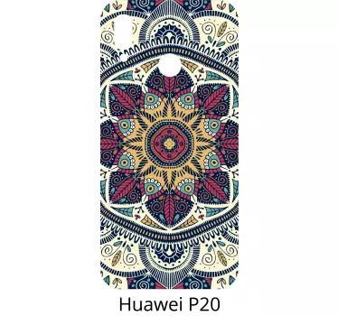 Naklejka na telefon Huawei mandala huawei - TenStickers