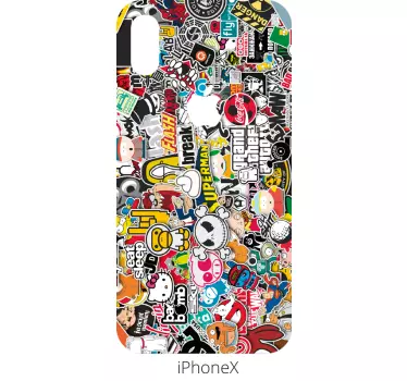 Naklejka na telefon Mix naklejek - TenStickers