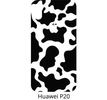 Naklejka na telefon Huawei Skóra krowy na Huawei - TenStickers