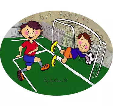 Naklejka zdobyty gol - TenStickers