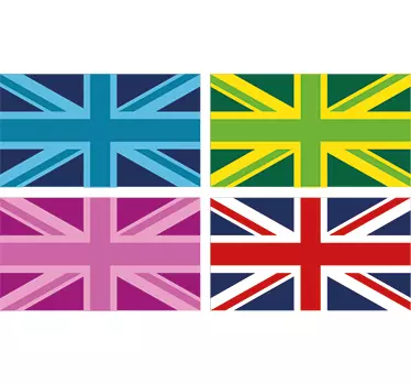 Naklejki - Flagi Wielkiej Brytanii - TenStickers