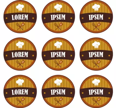 Naklejki na przyprawy - TenStickers