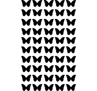Naklejki na ścianę motyle - TenStickers