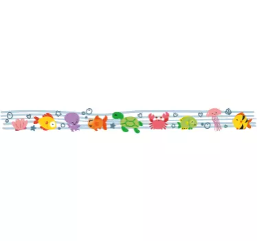 Naklejki podwodnego świata dla dzieci - TenStickers