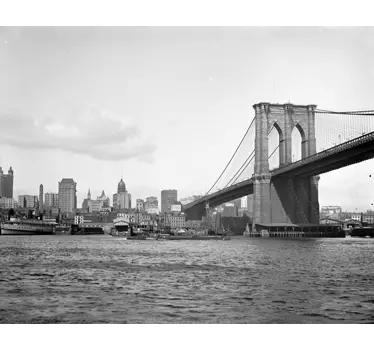 Naklekja dekoracyjna Brooklyn Bridge NY - TenStickers