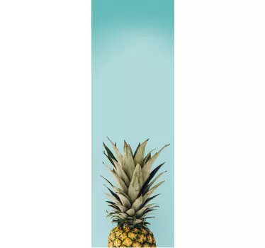 Okleina na lodówkę ananas - TenStickers