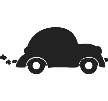 Tablica naklejka ścienna samochód - TenStickers