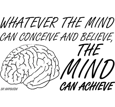 The Mind Napoleon Hill Wall Sticker - TenStickers