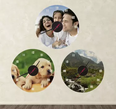 Naklejka zegarek spersonalizowany - TenStickers
