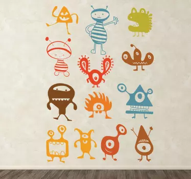 Naklejka dziecięca obcy - TenStickers