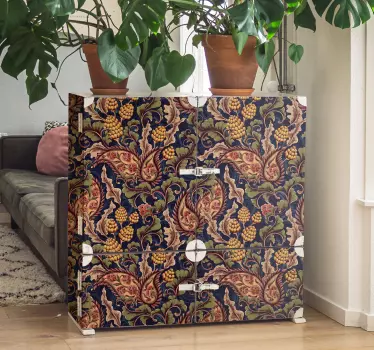 Naklejka na meble Realistyczna ilustracja paisley - TenStickers