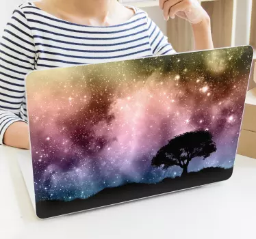 Spersonalizowana naklejka na laptopa - TenStickers