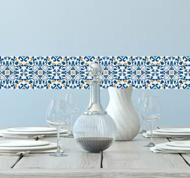 Naklejka portugalska filigranowy wzór - TenStickers