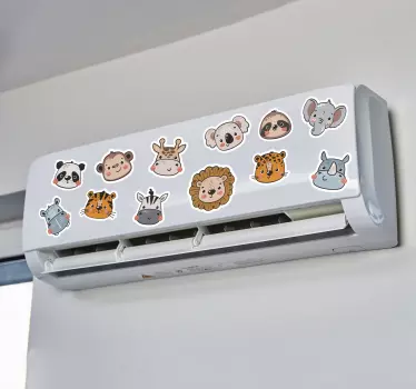 Naklejki dekoracyjne zwierzęta - TenStickers