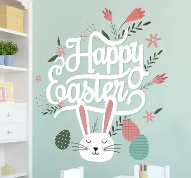 Naklejka ścienna Happy Easter - TenStickers