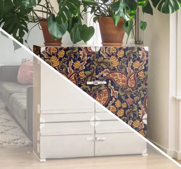 Naklejka na meble Realistyczna ilustracja paisley - TenStickers