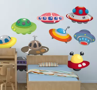 Naklejka dla dzieci ufo - TenStickers