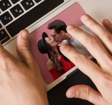 Naklejka na laptopa touchpad prześlij swój obraz - TenStickers