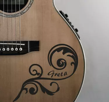 Naklejka personalizowana zespół rockowy - TenStickers