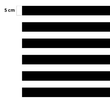 Naklejka na meble Poziome pasy - TenStickers
