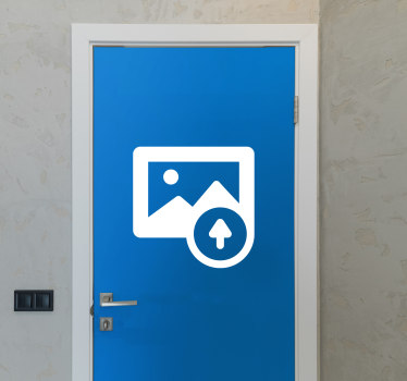Spersonalizowana Naklejka na Drzwi - TenStickers