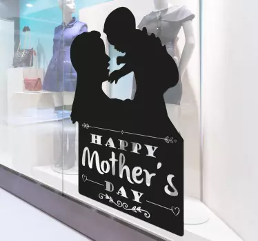 Dekoracja Happy Mother's Day - TenStickers