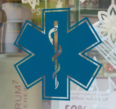 Dekoracja symbol farmacji - TenStickers