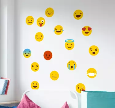 Emotikony whatsapp - TenStickers