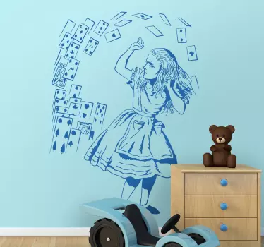 Naklejka Alicja w Krainie Czarów - TenStickers