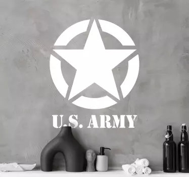 Naklejka Armia USA logo - TenStickers