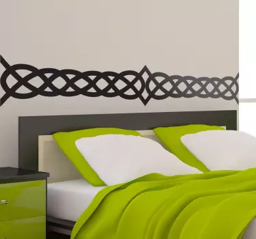 Naklejka dekoracyjna celtycki wzór ornament - TenStickers