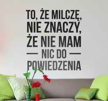 Naklejka dekoracyjna cytat Jonathan Carroll - TenStickers