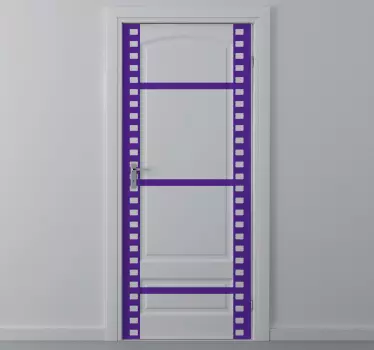 Naklejka dekoracyjna fotogram z filmu - TenStickers