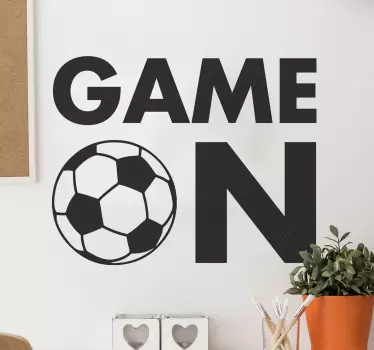 Naklejka dekoracyjna Game On - TenStickers