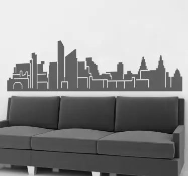 Naklejka dekoracyjna Liverpool - TenStickers