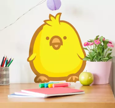 Naklejka dekoracyjna mały kurczak - TenStickers